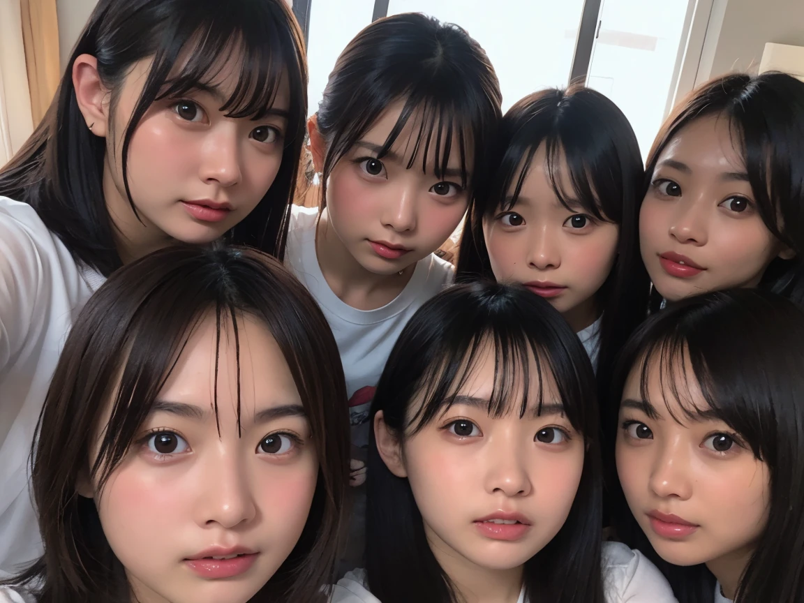 masterpiece、cute、Japanese、Age: 14、group