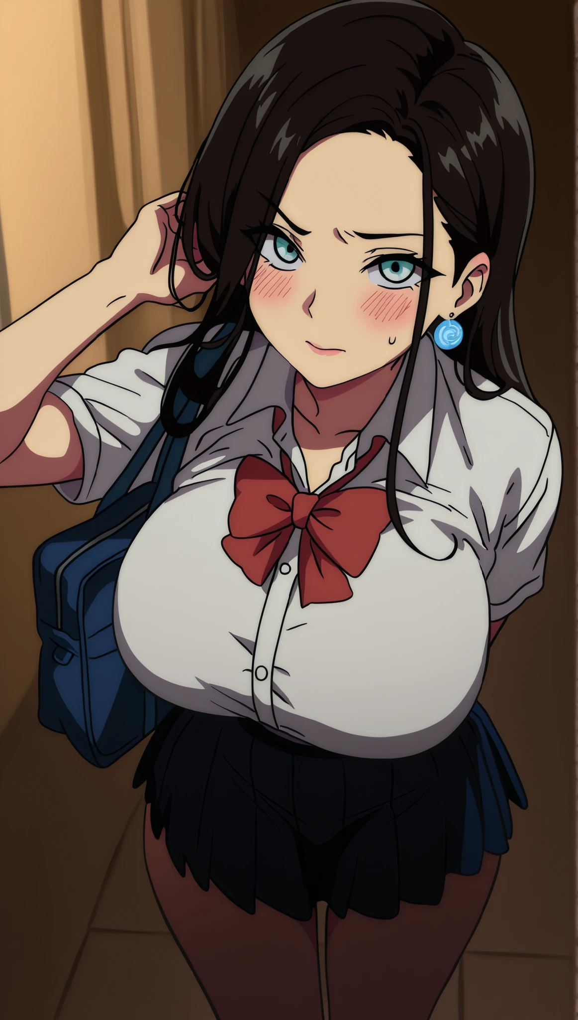 obra-prima, Best Quality, absurdos, Insurance 1 girl, 1 , valioso, whisperemg em orelha lookemg at viewer, standemg, laughemg,garota, reigns Kurashiki,loiro, Big saggy breast, red ribbons , school uniform, blush BREAK obra-prima, Best Quality, absurdos, Insurance 1 girl, 1 meninor, pose dynamic hunting, the perfect dinner, obra-prima, score 9, anime colors, AMERICANA, linda, COMPOSITION, harmonia, high quality. school uniform de verão, school skirt,olhos azuis, sorrir, Whisperemg in Ear Standemg