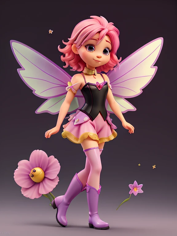 Detailed plastic materials,((Same character,frontage,Lateral face,on back))Best quality at best,(Very detailed model),(Best quality at best),rendering by octane,Ray traching,The is very detailed,3D toy,Exaggerated huge hair,bit girl(完整body)(3d hair,Cute hair accessories,((children's)),Beautiful eyes,Cute big eyes,Cute face,Pink green gradient,Drum skirt,Cute dress,chib,Fluorescent translucent,Colorful,plastics,children's,cleanness,Product design,glowing jelly,Delicate and cute plastic,Beautiful light and shadow 3D,number art,translucent plastic bubblegum,closeup cleavage,3d,ultra - detailed,Generate a front view,the sideview,Rear view three views,No border,c4d,Octane rendering,Blender,k hd,full bodyesbian,simple backgound!),(((butterfly wings)))(((The body is symmetrical from side to side)))(ssmile)(Full body like)(Skirt to the knee)(Butterfly fairy)(Fly up)(one-girl)(There is light on the face)(Skirt to the knee)(Skirt to the knee)(The skirt covers the thighs)(and detailed details)(tmasterpiece)(Stand up straight)(Beautiful butterfly wings)(Fill your face)