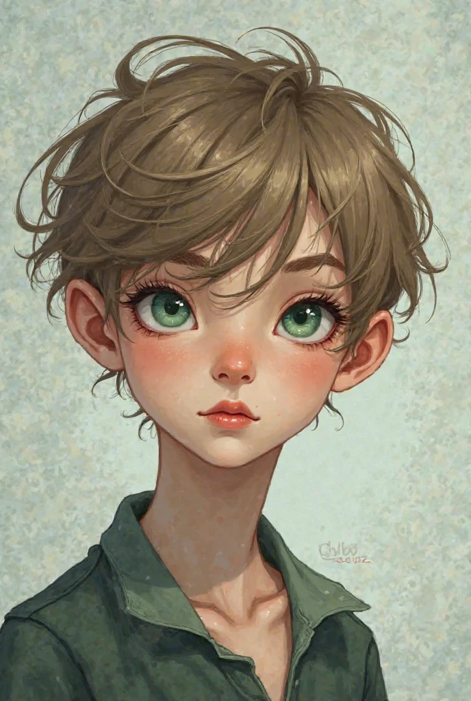 imagine prompt: an illustration of a cartoom boy, inspired by the art style of Charles M. Schul --auto --s2