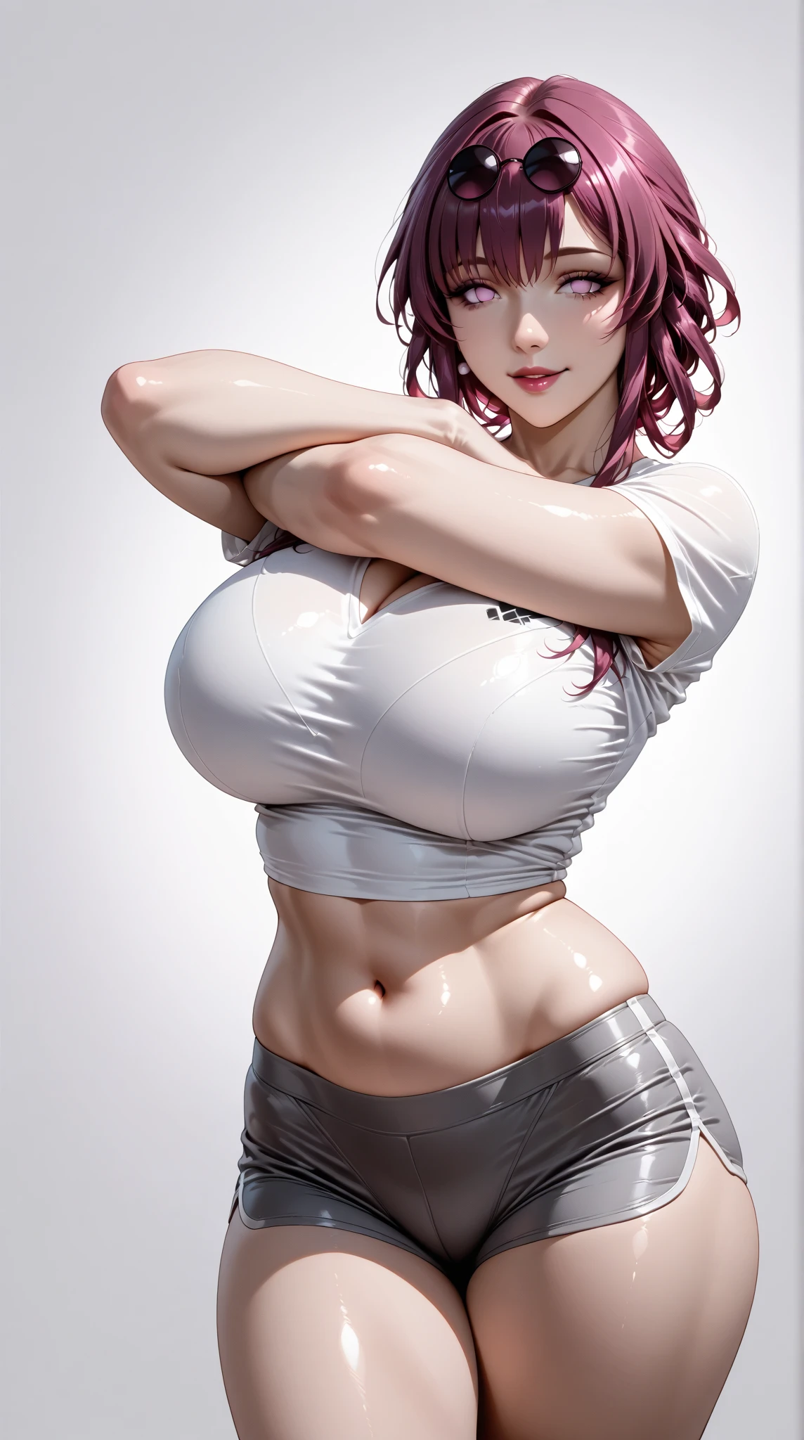 Super thick but fit, Sexy Photorealistic Cardi B, half Spanish half Asian, Beautiful Girl with tan skin, toned thighs curly red hair and emerald green eyes, traditional Japanese schoolgirl outfit, in dirty basement being tortured, Japanese high school student, 18yrs old, schoolgirl outfit, sweater, short skirt, sexy fishnet stockings, unbuttoned shirt, breasts exposed, torn clothing, kidnapped, kidnap victim,(Trending on Pixiv, ta high res, perfect breasts), thick thighs, small waist, pretty eyes, thick bimbo lips, plump girl, wet camel toe, private indentation, pantyshot large breasts, sexy, perfect make-up, pinup girl beautiful, masterpiece, best quality, detailed image, colorful, vibrant colors, (solo, detailed face, perfect lighting, perfect shadows, perfect eyes, girl focus, perfect hair, perfect face, gorgeous body), hourglass body, shiny body, 1girl, solo, short hair, open mouth, large breasts, jewelry, green eyes, shoulder length curly red hair, short hair, bob, collarbone, hairband, cleavage, tattoo, necklace, gem, hairband, choker,(((cowboy shot, slave, on her knees, begging, hands raised, asking for help, begging, praying to God, in need of help, in basement, locked in basement, hostage)))micro bikini, beautiful, masterpiece, camel toe, breasts indentation, exposed breasts, shiny breasts, SAW film series style, horrorporn film, realistic, photorealistic, hentail realism, black micro bikini, black skirt, white dress shirt, unbuttoned dress shirt, black stockings, black shoes, tattoos and piercings, areola piercings, areolas showing, massive cleavage, trending on civitai fantasy realism, flawless beauty