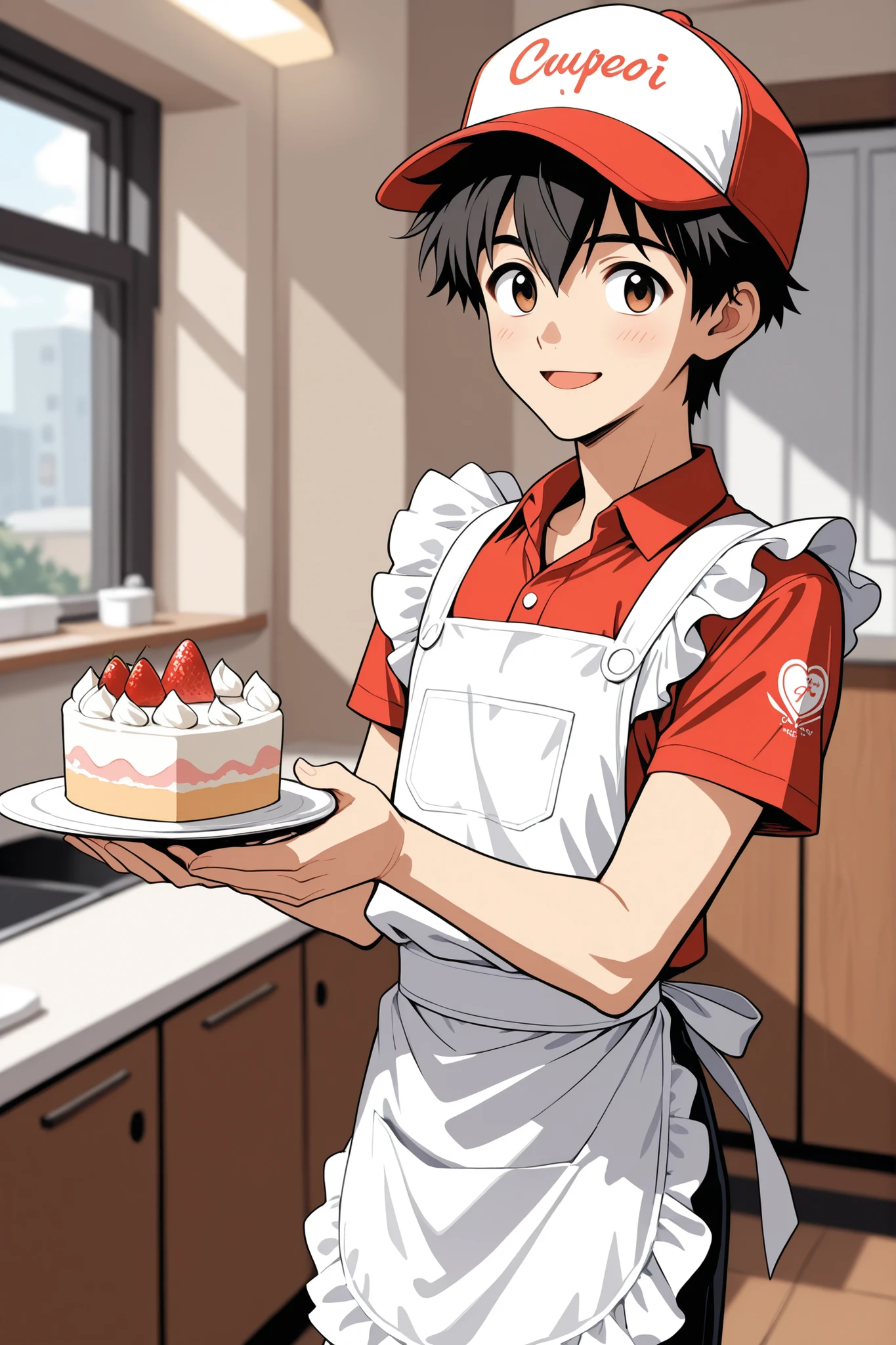 cake delivery boy