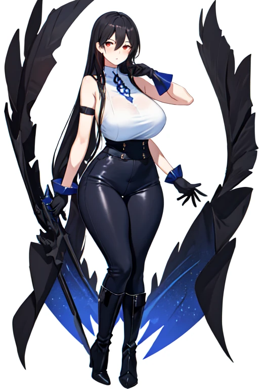 a close up of a cartoon of a woman saluting, fullbody commission for, commission for high res, thicc, oc commission, sinister pose, full body xianxia, katanas strapped to her back, cel - shaded art style, dark sorceress fullbody pose, commission for, thick black line art, ganyu genshin impact , blue hair, makeup, empty eyes, black hair, 8k, super detail, 4K, HD, highres, best quality, award winning, high quality, high details, super detail, textured skin, anatomically correct, ccurate, masterpiece, retina, UHD, hyper detail, hyper detailed face, thicc, biomechanical oppai, oppai, thicc, oppai proportions, platform heels, bimbo, (massive lips: 1.3), heavy detailed, rendered in sfm, realistic shaded perfect body, [ 4 k digital art ]!!, oppai proportions, divine render, thicc build, insanely inflated hips, dollsuit, hyper detail, hyper detailed face, thicc, biomechanical oppai, oppai, thicc, oppai proportions, platform heels, bimbo, (massive lips: 1.3) and (silicon lips:1.3), thick lips, dollsuit, highly detailed face, ((best quality)), ((masterpiece)), (detailed), photorealistic, ultra high res, intricate, hyperdetailed, (skindentation), detailed body , (detailed face:1.1), 4k, beautiful, :1.3, (massive lips: 1.3) (parted lips:1.3) and (silicon lips:1.3), (thick lips:1.3), [symmetrical:0.8], detailed body , (detailed face:1.1), immensely inflated breatses, oppai, immensely inflated lips, bimbo, dollsuit, fullbody commission for, standing, saluting, platform heels, hyper detail, huge breasts, ganyu, long hair, blue hair, immensely inflated breasts, horns, ganyudef