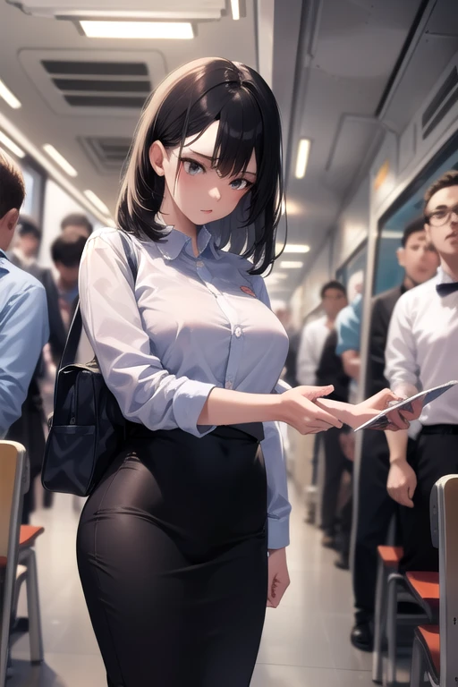 Masterpiece, Extreme, (3girls), Fairy, Big Tits, (Mature Women), Multiplayer), Tight Shirt, Button Up Shirt, Big Tits, Bra, Gym, Panties, Standing