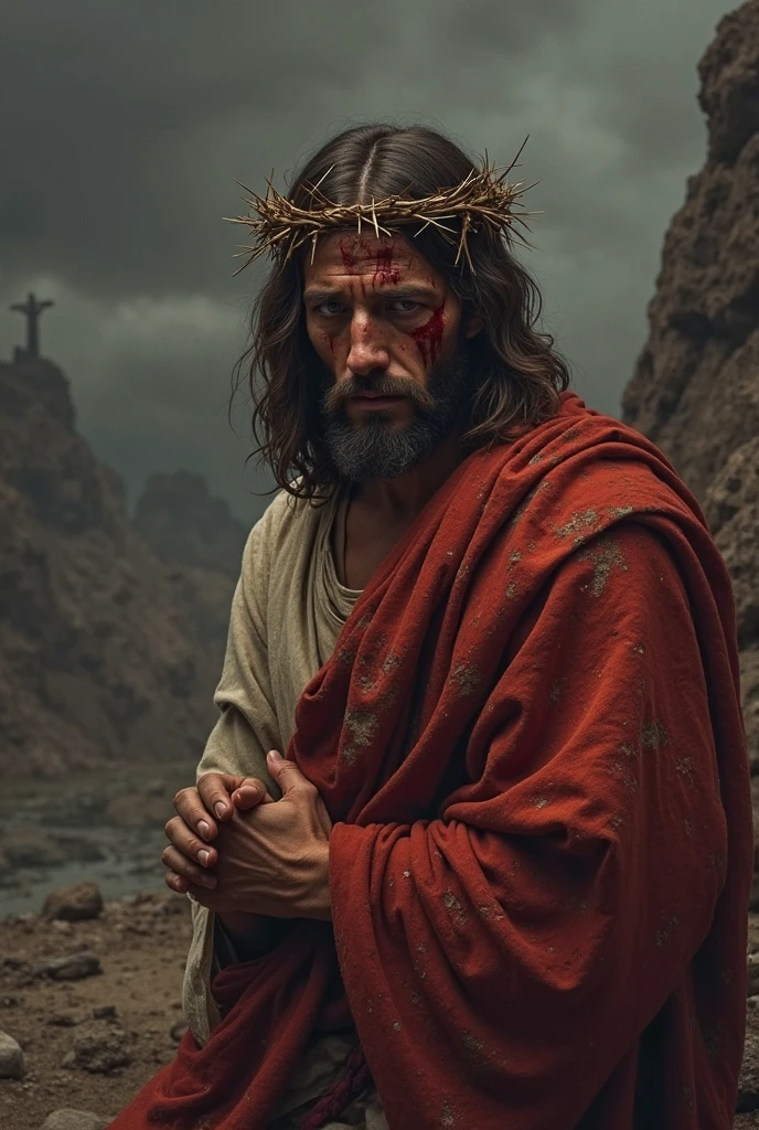 Crie uma imagem de jesus cristo