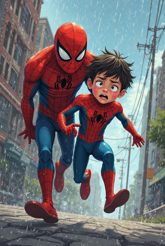 spider man hucking a boy his name is mathu