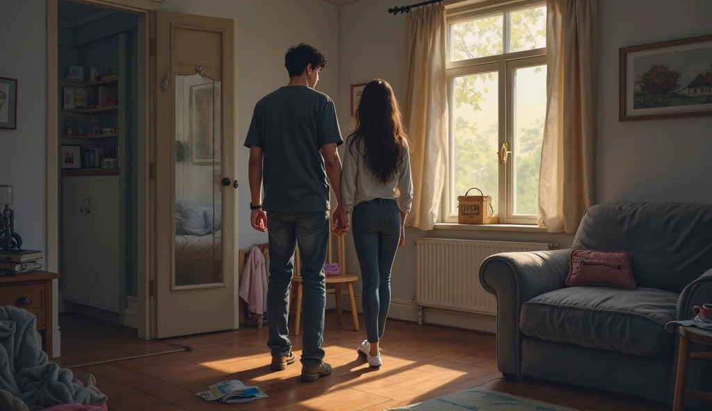 Men and women　Adventurer　Dissatisfied　Bad mood　Inside the house