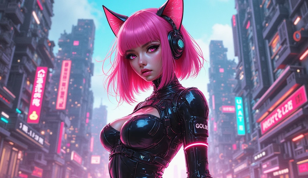 anime - style image of a woman in a leather outfit with a tattoo on her chest, oppai cyberpunk, cyberpunk 2 0 y. o model girl, female cyberpunk anime girl, cyberpunk anime girl, digital cyberpunk anime art, trending on cgstation, cyberpunk anime art, digital cyberpunk - anime art, anime cyberpunk art, cyberpunk girl, cyberpunk beautiful girl, in cyberpunk city, anime girl in real life, ross tran style, ava max, anime girl cosplay, amouranth, seductive anime girl, belle delphine, ross tran 8 k, in the style of ross tran, artgerm and lois van baarle, better known as amouranth --auto --s2