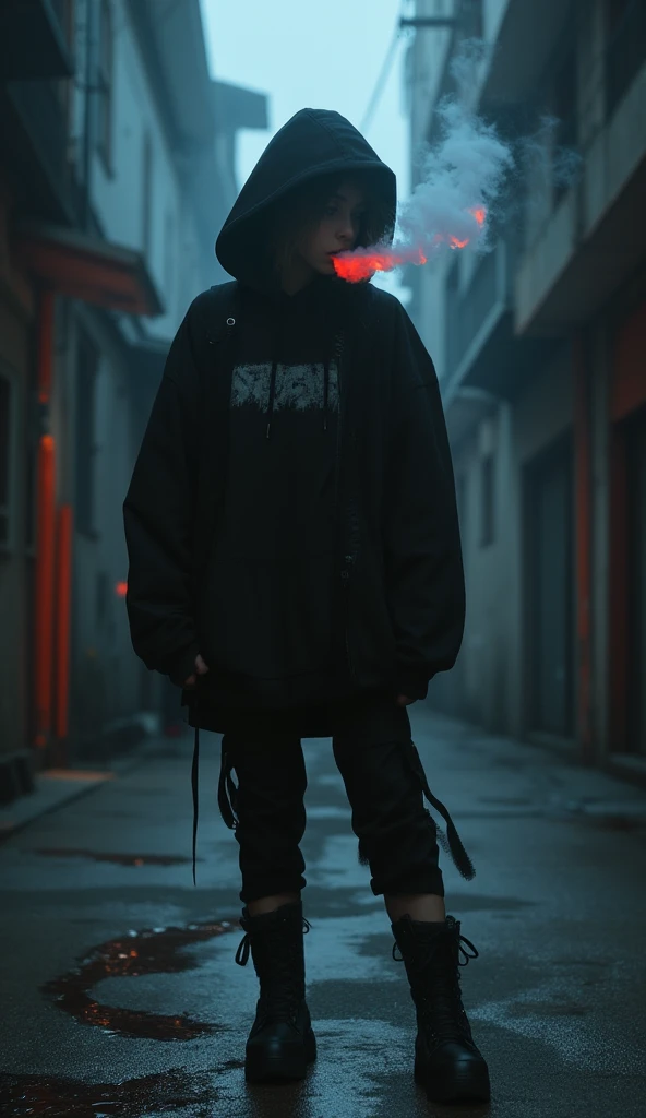 Change background, cyberpunk handsome boy, 8k ultra realistic boy