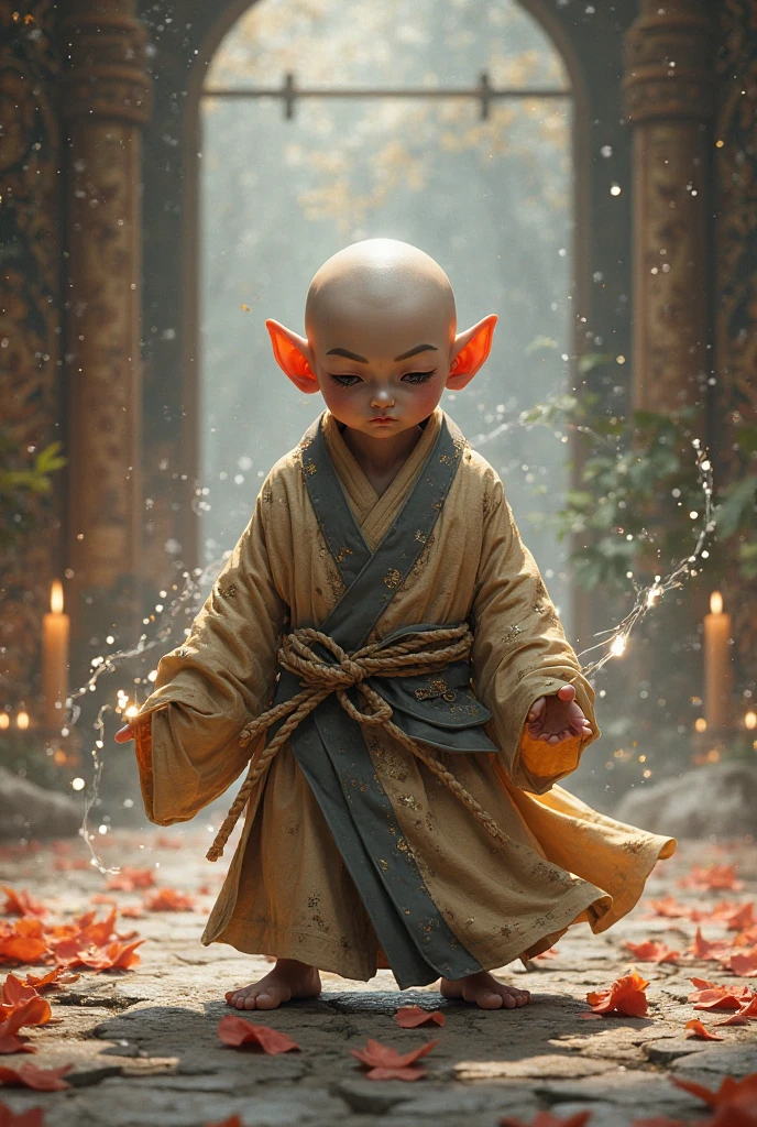 Be a talking little monk