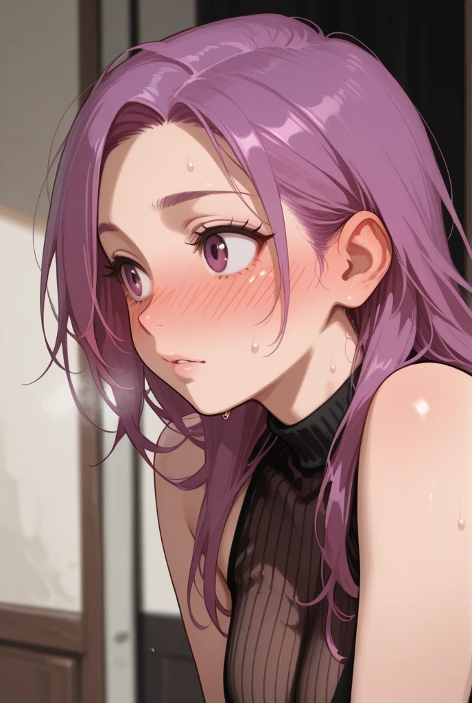 Latina woman with matching tank top and panties, fille sexy aux yeux bruns, Portrait Sophie Mudd, cheveux bruns et grands yeux, selfie of a young woman, Yeux de chambre, Violet Myers, sans maquillage, maquillage naturel, looking straight at camera, Visage avec Artgram, Maquillage subtil, Superbe photo, 4k