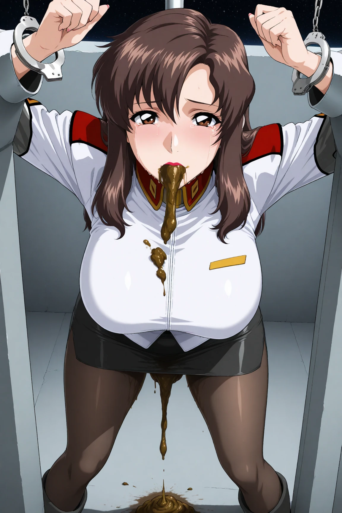 「highest quality、masterpiece、An illustration、very delicate and beautiful、very detailed、cg、8k wallpaper、wonderful、small details、masterpiece、最高の究極の芸術very detailed cg Unity 8k wallpaper」、japanese girl、(((huge 1:1)))、((g 1:1)))、(((Pee)))、(((that'that'sticking out)))、(((transparent nipples)))、(((hules)))、(((Yellow T-)、(((black spats)))、(((brown hair)))、(((short hair)))、(((NSFW1:1)))、(((Pee)))、(((Squirting)))、(((orgasm)))、(((perfect arms)))、(ect face)))、(((dildo masturbation)))、(((toothy smil