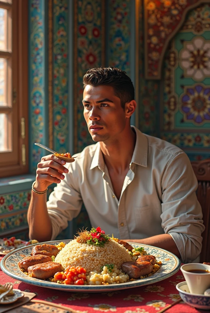 Create this image perfect , this young man looking awesome, High detail image, High quality 