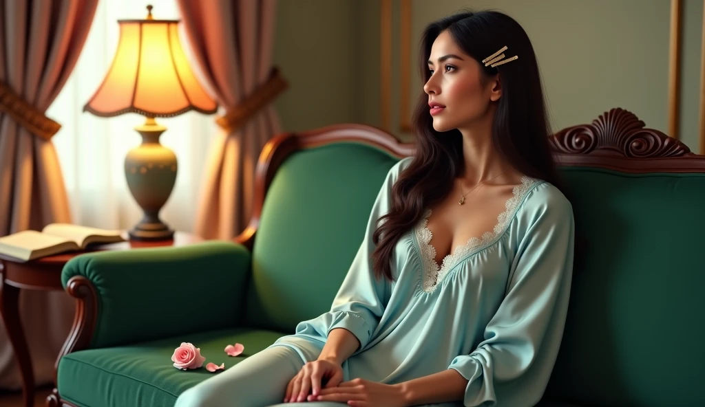 Beautiful Female ,living room