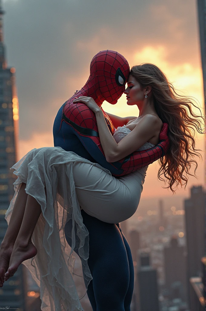 Spiderman y Mary Jane