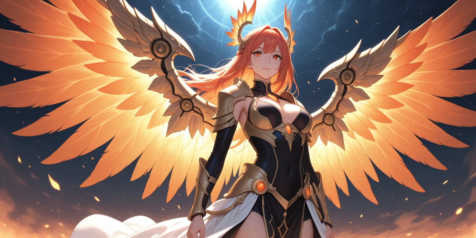 best quality)), ((masterpiece)), (detailed), Top quality、Top image quality、masterpiece,Perfect body, Exquisite and detailed facial features,,Full body shot,A woman in a golden costume with wings,Bikini, Angel Gold Armor, majestic angel, angel knight girl, Final Fantasy Tactics Characters, mystical atlantean valkyrie, Mysterious Valkyrie, Blazing Angel, Maple Leaf Story Character Art, With blazing golden wings, Golden Wings, April renderings, Mysterious Valkyrie, A woman in a golden costume with wings的特写, Best Bust、Optimal waist-hip ratio,Best Body Golden Ratio Concept Art Inspired by PwC, Baroque, Angel Gold Armor, majestic angel, angel knight girl, Final Fantasy Tactics Characters, mystical atlantean valkyrie, Mysterious Valkyrie, Blazing Angel, Maple Leaf Story Character Art, With blazing golden wings, Golden Wings, Battle with orcs,Photographic lenses,Ultra wide-angle lens,First person,