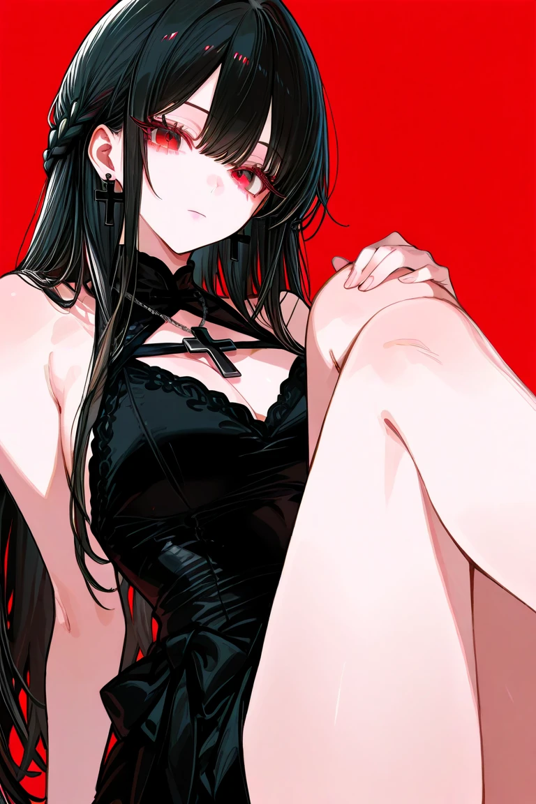 girl、Dark Room、On the bed、Long Hair、Black Hair、Limb restraints、whip、Lock、With her legs wide open、Too much exposure、tight、Blindfold、Gag Ball、Restraints、whole body、I can't move、10th Generation、Lying in bed、Looking up