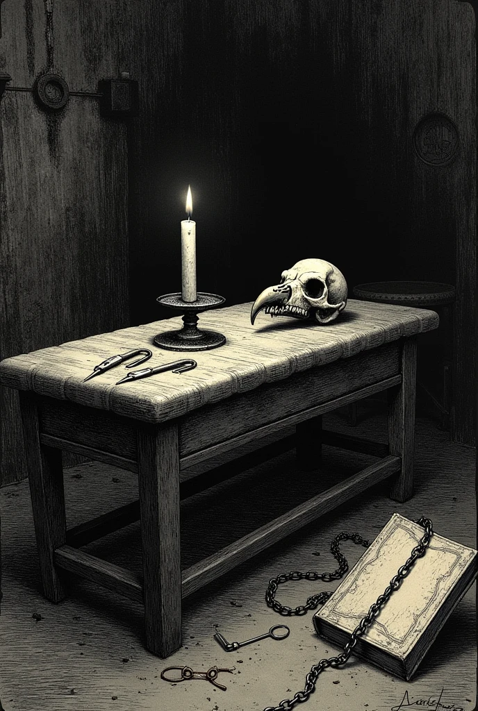 close up photo of a Stradivari violin, a realistic old broken human skull without jaws, a 18th century sword, a bowl of fruit, a candlestick are on an old wooden table, withering flowers all around, ((objects in realistic scale)), in the background 18th century Baroque castle room environment, antique furnitures, draperies, darkened room, soft candle light, RAW, analog style, cinematic lighting, contrast lighting, dslr, photorealistic, hyperrealistic, neutral colors, lifelike texture, insanely intricate details, amazing fine detail, hyper detailed, film grain, sharp focus, volumetric fog 8k, ultra high res, photographed with Nikon d5600 f5.6 lens 500mm, Kodak portra 400