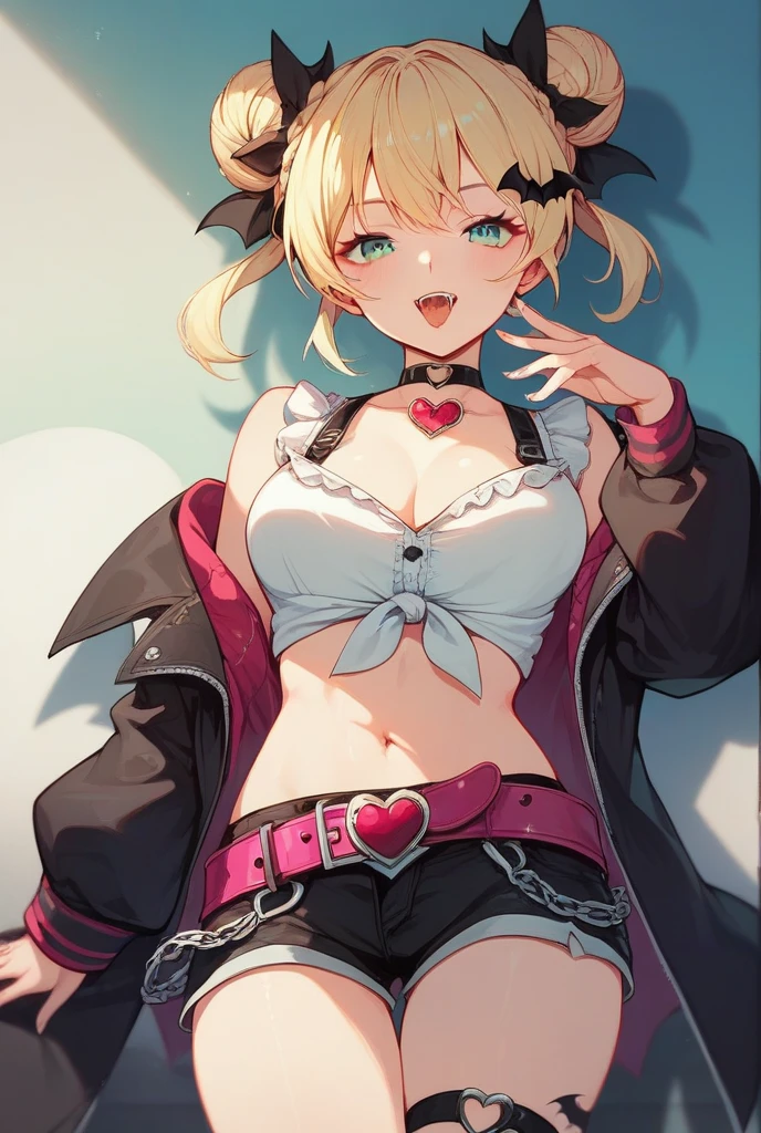 (Highest quality:1.1), (masterpiece:1.4), (Absurd:1.0),
One Girl, navel, cleavage,midriff,collar, bracelet, crop top, torn clothes、 spiked collar, Medium chest、Looking at the audience、Bedroom、(blush:1.2)、Happy expression、(((pantyhose)))、(Showing pantieicro Mini Skirt))、((boots))、Blonde