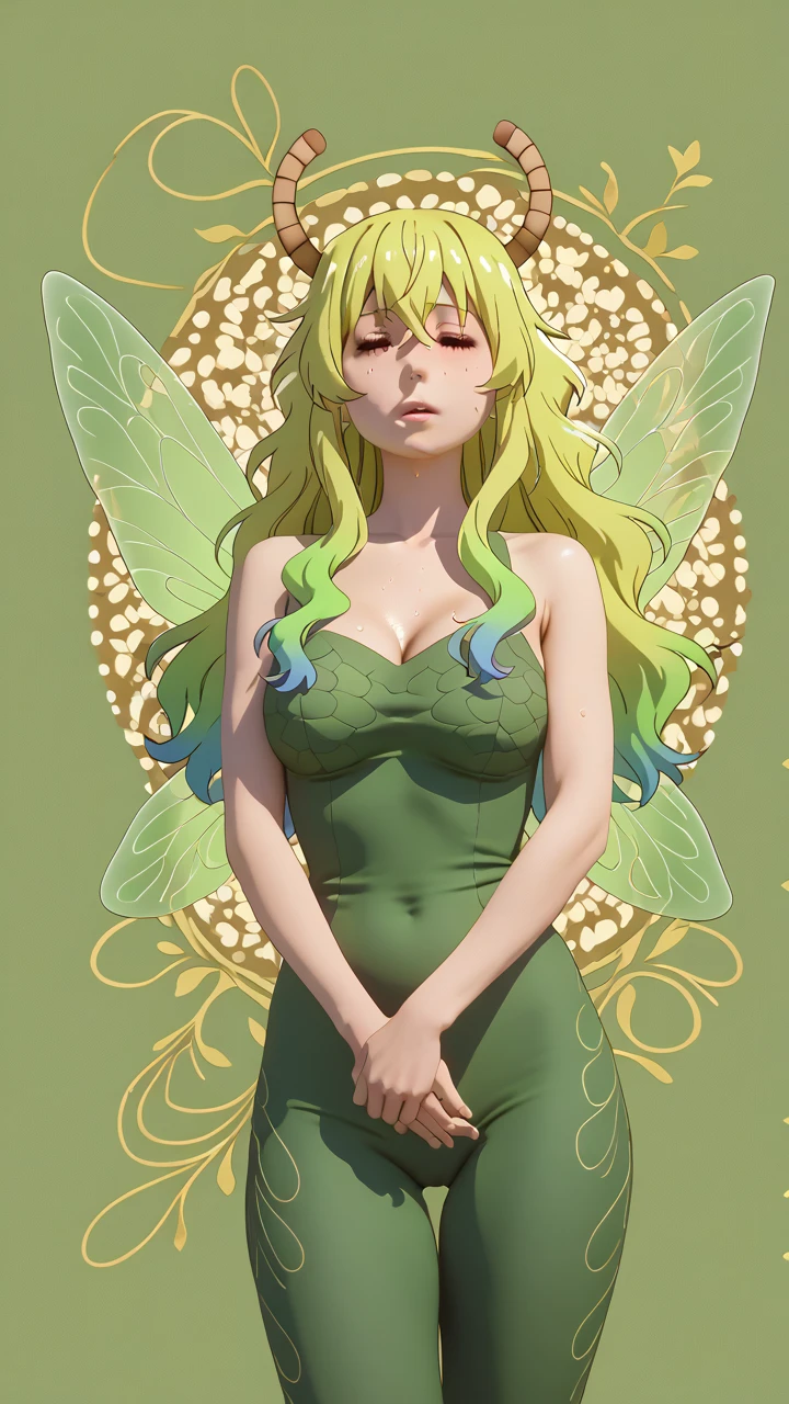 atmosphere terror sombria Beautiful sakura+ Avril Lavigne sexy Sensual woman, orange soft skin, white fluff flying and raindrops inside, dry leaves and vines woven into her gold hair, highly detailed face, perfect green eyes detailed, soft and sharp focus, artwork by Karn Griffiths and Vadim Kashin, Trending in the art station, sharp focus, intricate, highly detailed by Greg Rutkowski, mysterious, epic, cinematic, action-packed backdrop