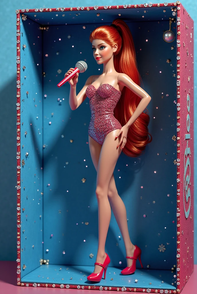 Sexy and Busty Bratz Doll Wearing a Seashell Top