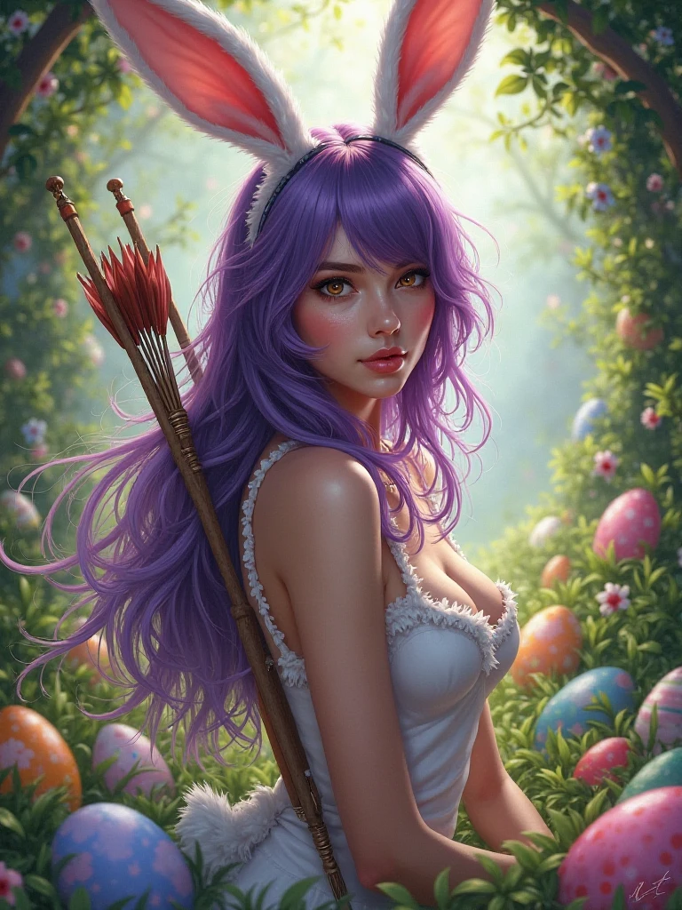 highly detailed oil painting, (viera woman)