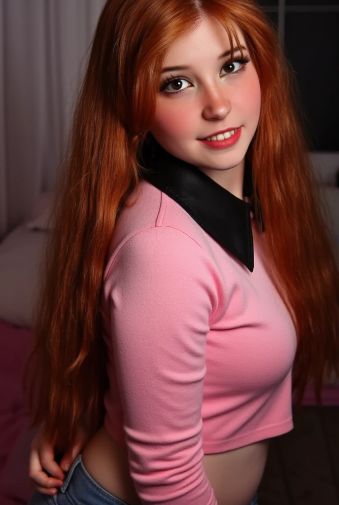 most beautiful girl, real life cosplay as Pokemon Peformer Shauna, 17yo, on her knees, looking up at the camera, (most detailed beautiful half-closed eyes:1.2), slight smirk, desire, perfect mouth open, in position as if trying to catch raindrops that are not there on her tongue, (tongue covered in very thin runny clear glue, dripping down all over her bare ample chest:1.2), hands behind her back, sticking her breasts out to create a large area for the viewer to aim at, sitting on her feet, viewer squirting long thin ropes of clear glue across her face and chest from the tip of his penis, perfect puffy nipples, shot directly overhead, gorgeous, very cute, most attractive, most arousing, sensual, intimate, alluring, lascivious, appealing, enticing, tempting, (tip of the viewer's erect penis visible in the bottom of the shot:1.3), pokegirl,cosplay,pink strapped platform heels,extremely short jean shorts with black lace hem,black lace bracelet,pink fitted short-sleeved top with large black bows and black hems,matching purse,chestnut hair in her signature hair style(very long and wide curly horizontal pigtails with a spiky tuft on forehead between vertical buns),tanned shiny olive skin,beautiful detailed big green eyes,petit,very short,longeyelashes,beautiful,gorgeous,cute,very narrow waist,perfect long torso,petit,small natural breasts,long toned legs