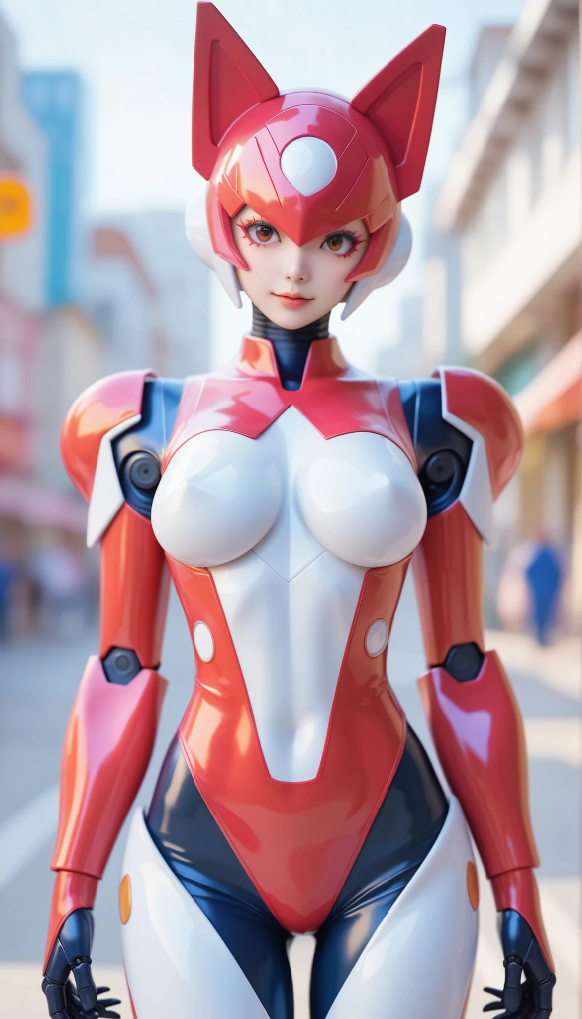 Street fashion in 3025, robot suits,Doraemon suit