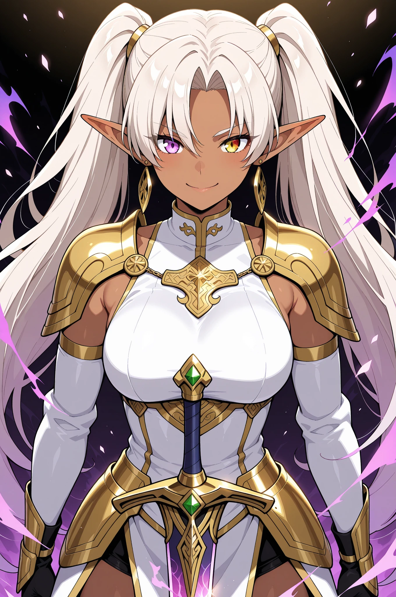 <lora:e7 WSilk2:0.75> WSilk, pointy ears, honey eyes,
(masterpiece), best quality, highres, 4k, 8k, Detailed Illustration, intricate detail, cinematic lighting, amazing quality, 1girl, fit female, amazing shading, soft lighting, facing camera, perfect eyes