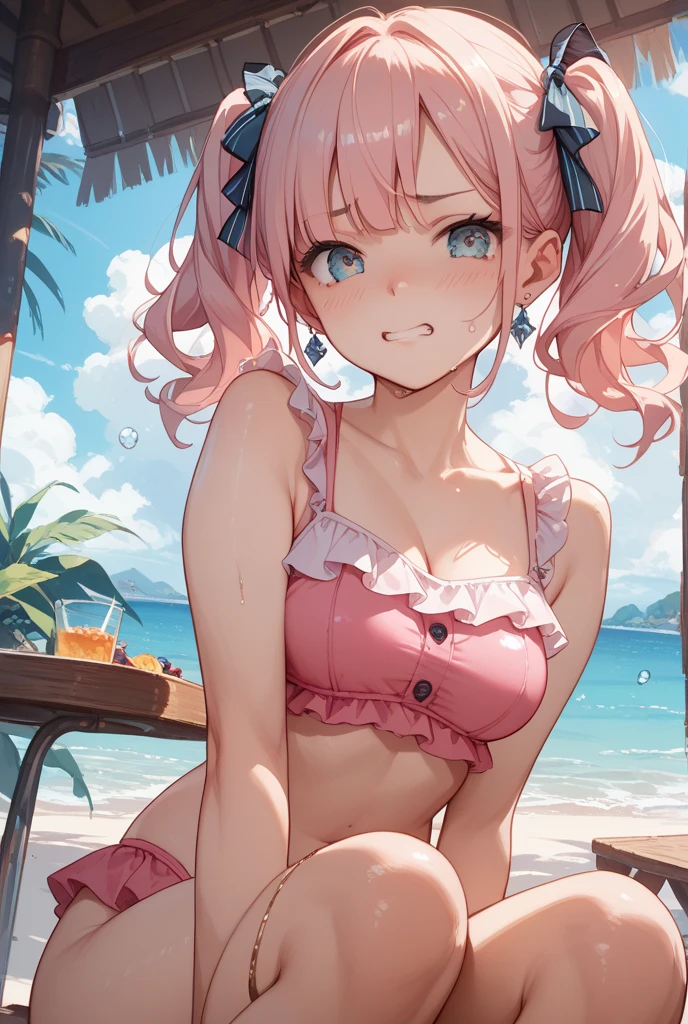 Sunburn、Twin tails、Swimwear