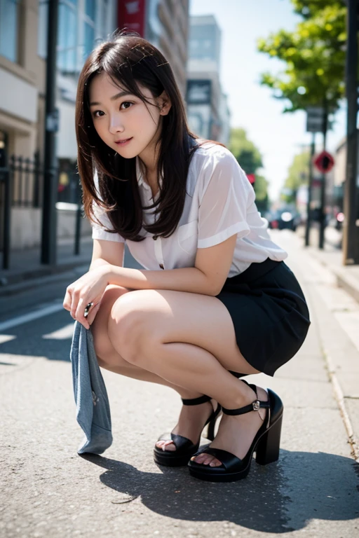 Feet dirty