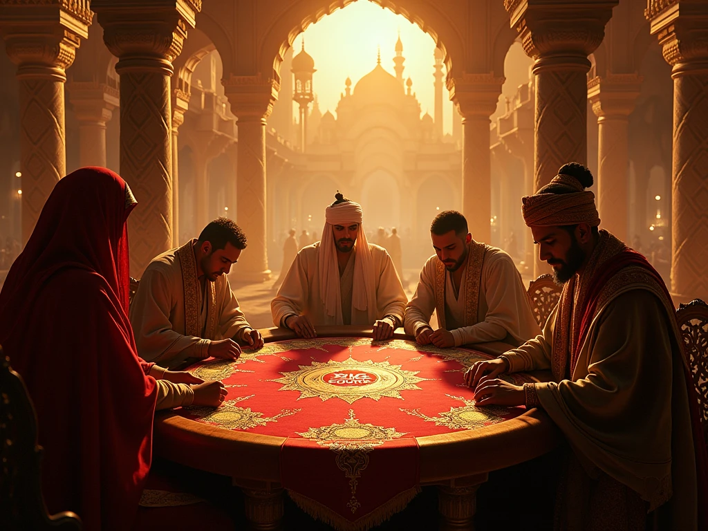 Middle eastern students associate games night