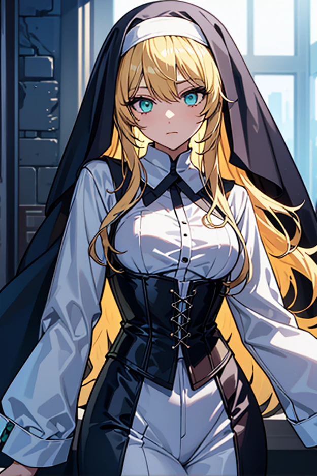 masterpiece,best quality,highly detailed,
<lora:add_detail:0.8>,1girl,large breasts,long hair,
indoors,bedroom,pillow,lamp,curtains,window,<lora:Power_Mix:0.3>,<lora:EngageKiss-SharonHolygrail:0.85>,1girl sharon holygrail,nun capelet blue dress long sleeves long skirt blue skirt necklace earrings purple bowtie,