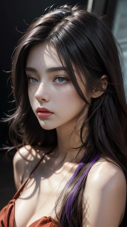 (1 girl:1.3), Solitary, __body parts__, official art, unified 8k wallpaper, Ultra Detailed, fair and aesthetic, fair, masterpiece, best quality, Raw, masterpiece, Ultra Detailed的照片, best quality, Ultra-high resolution, Photorealism, Sunlight, Full body portrait, Stunning beauty, Dynamic poses, Delicate face, Vibrant eyes, (From the front), she&#39;Wearing a futuristic Captain America jersey, Blue color scheme, (holding a shield), There is a capital letter A on the chest, Highly detailed abandoned warehouse background, Delicate face, Detailed complex busy background, messy, Gorgeous, milky, Extremely delicate skin, Realistic skin details, Visible pores, Clear focus, Volumetric Fog, 8K Ultra HD, Digital SLR Camera, high quality, Film Grain, White skin, Photorealism, photography, dystopian metropolis of the future, view from below, translucent