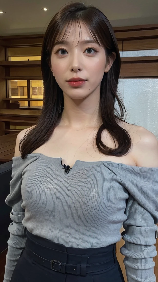 Best quality, masterpiece, ultra high res, (photorealistic:1.4), raw photo, (RAW photo, best quality), (realistic, photo-realistic:1.3), extremely delicate and beautiful, Amazing, finely detail, masterpiece, ultra-detailed, highres,best illustration, best shadow,intricate,depth of field, sharp focus, volumetric fog, 8k UHD, DSLR, high quality,( film grain:1.4), Canon EOS RP, 8k, 85mm
((teenage focus)), looking at viewer, solo, 1girl, ((stadium, ice rink)),  (warm smile), full body, (ice rink interior:1.2), (skating:1.2),  (jk_style,jk,school uniform),