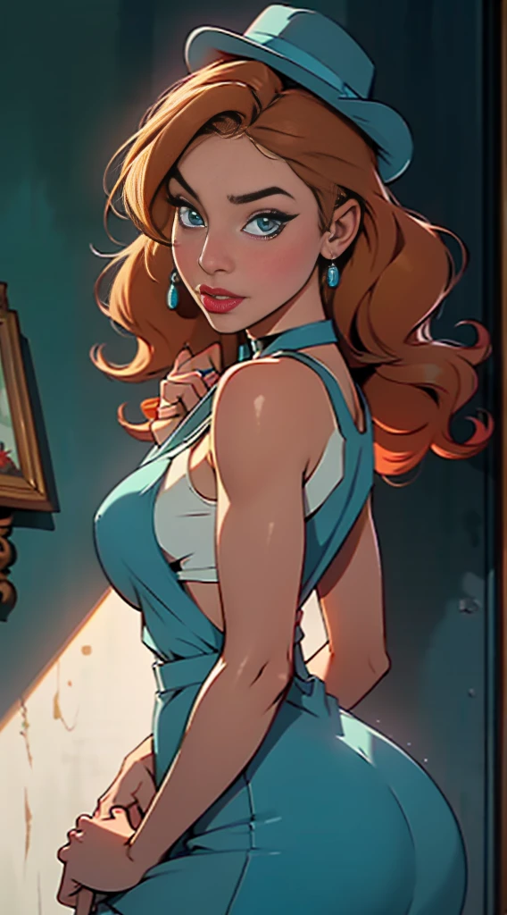 uma mulher com longos cabelos pretos e camisa azul com uma estrela no peito, linda arte digital, beautiful digital illustration, arte digital realista 4k, arte digital realista 4k, linda pintura digital, linda pintura digital, stunning digital illustration, Alena Aenami e Artgerm, belo retrato detalhado, linda pintura de personagem, pintura real de personagens altamente detalhado, arte digital detalhada fofa, Fan art horror character design portrait, beautiful curly black hair digital illustration high quality portrait, arte em quadrinhos, retrato do design do personagem, Naked busty woman with medium breasts cartoon style female character Geena Davis mercenary warrior Female character Queen Anna of Arendelle with battle scars Cartoon image of a woman .Ilustra??o estilo desenho animado, estilo de arte dos desenhos animados, estilo de arte dos desenhos animados, digital illustration style, design de personagens altamente detalhado, arte digital detalhada coragem, Forest fan art, Design de personagens de retrato, beautiful digital illustration, retrato de alta qualidade, Arte em quadrinhos, mulher jovem cabelo com transas lindas . Queen Anna of ArendelleBeautiful lined eyes Medium large bust and wonderful sexy clothes. sunrise bright wish image expression,Star, heart, Spectral rainbow, Fundo, cabelo chique lavanda branco menta, macio, Idiomas mistos_SMS, (Fundo bonito e claro:1.2),, Pintura de fantasia , Olho de renda com alto detalhe, long braids, braid, Universo, Galaxy, cabelo longo, penteado legal, o fluxo, como, como, cabelo super fino, melhor qualidade, alta qualidade, high resolution, Aprimoramento de detalhes, ((a imagem mais linda in the world)), Obra de arte, melhor qualidade, alta qualidadeAprimoramento de detalhes, ((a imagem mais linda ), cabelo brilhante, Estampas de vestidos super chiques, Flores stamp, Mesh pantyhose,, waist-to-head illustration Queen Anne of