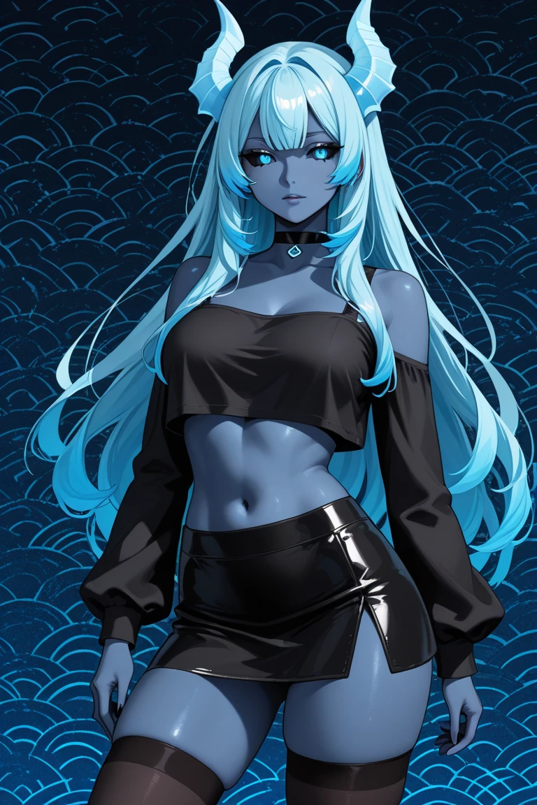 ((1girl,solo,mature female,tall)),big breasts,long hair, black hair,angry expression,horns,elf ears,black scarf,cleavage,(((dark skin))),((black sports bra, midriff)),(((black pantyhoses))),HDR, Masterpiece, (RAW photo, best quality), light shining through prism, ethereal, Volumetric lighting, Cycles rendering, Unreal Engine 5, eye_shadow, shining_pupil, steaming body, Particle effect, (dust, gust of wind:1.07), complex, ultra detailed, photorealistic, 8k, anatomically accurate, High Resolution, Retina, Professional photograph, Orange Sunshine, gold filigree , natural, cinematic, post_combat, high contrast, HDR, RAW image, High Quality, Masterpiece, Beautiful Woman, (Standing Over viewer), intimidating, seductive, dominant, diamond rain, twinkle in her eyes, chandelier outfit, Outdoors, Rainbow sunshine, Glory\(Optical Phenomenon\), bliss, phenomenal lighting, offerings, sacred, truth, skintight dress, robes, goddess, gold nano particles, angelic, strong, desire, juicy thighs, complexion, ((???)), will o wisp, high contrast, from above, ((best quality)), ((masterpiece)), (detailed), (fantasy illustration:1.3), (high-resolution:1.2), volumetric lighting BREAK alluring woman, ethereal beauty, (perched on a cloud), otherworldly charm, enchanting gaze, captivating pose, moonlit night, soft colors, (detailed cloudscape:1.3), ocean, city, eagle