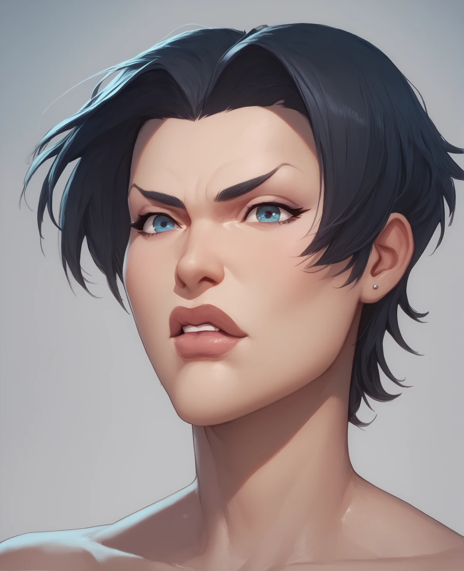 masterpiece, best quality, (extremely detailed CG unity 8k wallpaper, masterpiece, best quality, ultra-detailed, best shadow), (detailed background), (beautiful detailed face, beautiful detailed eyes), High contrast, (best illumination, an extremely delicate and beautiful),1girl,((colourful paint splashes on transparent background, dulux,)), ((caustic)), dynamic angle,beautiful detailed glow,full body, blood splash on face. , realistic anime 3 d style, seductive anime boy, anime realism style, attractive anime boy,beautiful alluring anime men, looking gojo satoru , ((gojo satoru)) gojo satoru of Jujutsu Kaisen, whole body, bloody,
