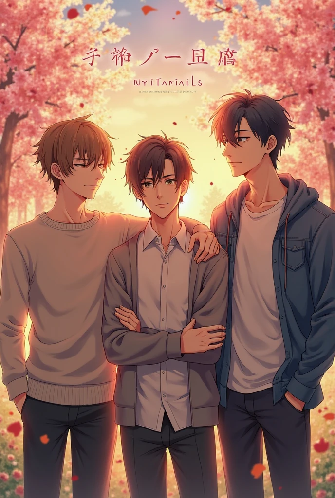 3 male best friend missing each other 
