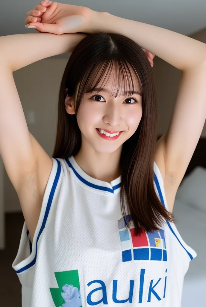 (((Low - Angle:1.4)))、((One hand raised))、((She is wearing a colorful and pop blouse and apron.)),(;have big bread))、(((Spread your legs:1.4)))、,(((beautiful armpits:1.2)))、High resolution、Bakery、16-year-old girl、smile、Finished as in the picture、white and beautiful skin、Focus on small breasts、((beautiful５This finger))、Bakeryの制服を着ています、最high quality、High resolution、Very detailed、masterpiece、Live Shooting:2、Genuine:2、photoGenuineistic:2、very delicate and beautiful、Fine details、Textured skin、Full Shot、、(beautiful face:2)、hot pants、Putting on makeup、Perfectly balanced legs:1.5), Looking at the camera, Angle from above, (((hot pants))), High resolution、未来のBakery、Delicious bread that women will love、Looking at the camera、smile、Finished as in the picture、、(((I have a big loaf of bread)))、(((cute smile)))、((((Eat delicious bread)))))、((I love bread))、(front focus piece:1.3), 
、Cute Apron、Rainbow Apron、Bakeryの制服を着ています、明るすぎるNatural light、Shining sunlight、最high qualityのディテール, Japanese Girls,1 girl, 8K, RAW Photos, 最high quality, Ticker:1.2, Very detailedなRAWカラー写真, Professional photos, (reality, photoGenuineisticです:1.37), (Very detailedな皮膚:1.2), 超High resolutionな, (Lenz 50mm),,絶妙にFine grain,Look at the person watching,Pretty face, Just Mile:1.05),Wide Hips,Straight hair,,Light pink inner color、 white and fine skin、(Very detailedな8K cg:1.2), (hyper Genuineistic:1.35), (photoGenuineisticです:1.45), (reality:1.4), 

(背景はBakery:1.1)、Sexy upward glance, 、Very detailed、masterpiece、最high quality、Ultra-high resolution energy A、8KのHigh resolutionにより、Transparency as shown in the photo、Fine grain、Expression of gradation、Perfect anatomical figure ,hard disk、Ticker (English) 、 Nikon Z9 80mm Lens ,、明るすぎるNatural light、Shining sunlight、、Ultra slim body、Slender model figure、beautiful姿勢、, 最high quality, 8K, RAW Photos, Confused, Award-winning portraits, shy smile, shy smile, , Delicate girl,, Digital SLR, View your viewers, Frank, Sophisticated, Thin arms, Professional Lighting, Film Grain, chromatic aberration, (Fine grainと顔:1.0), Live Shooting、(((A portrait of extreme beauty)))、((Glowing Skin))、1 girl、16 year old beautiful girl from Prague、Bright expression、((Platinum Blonde Hair))、[Big blue eyes that sparkle like jewels]、Shiny skin、silky super long Straight hair、eyeliner、beautiful前髪、Hair around the eyes、最high quality、Very detailed、Film Light、Intricate details、High resolution、Very detailed))、Detailed Background、8KUHD、Digital SLR、Soft Light、high quality、Film Grain、Fujifilm XT3 、Shallow depth of field、Natural light、(((Spread your legs:1.4)))、Pieces fly、High resolution、Bakery、16-year-old girl、smile、Finished as in the picture、white and beautiful skin、Focus on small breasts、最high quality、High resolution、Very detailed、masterpiece、Live Shooting:2、、neon hair clip,masterpiece、最high quality、
One girl,Ives Girl,beautiful照明,(((Anyone can see the D logo.:9)))