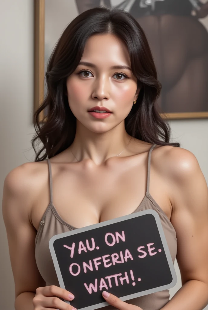 Naked of breast,huge boob,There are abs,Fitness beauty