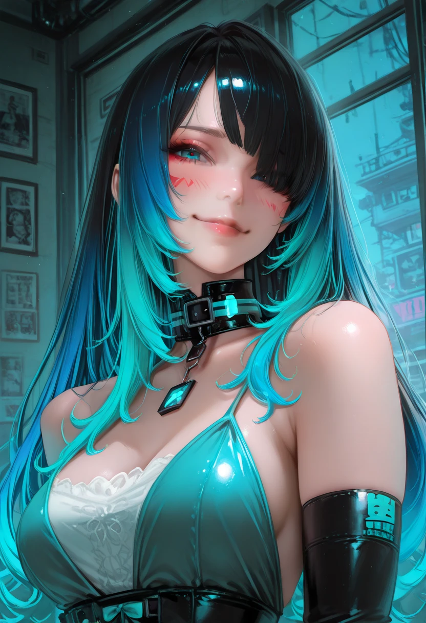 Jinx, Fleshy thighs, Instagram pose, dynamic angle, Tank top, Nipples, C cup, Happy expression, (entire body image:1.5), (8K, Best quality, A high resolution:1.35), (RAW photo:1.2), (Photorealsitic:1.37), (Masterpiece: 1.25), perspired: 0.2, Dramatic lighting, photon maping, Cyberpunk, symmetry, Complexity, Elegance, ((1 girl)), Large of breast, (Long eyelashes), detailed eyelashes, eye shadows, glowing eyes, Natural makeup, Clear facial features, curvy build, (Exposed cleavage), (Showing stomach), ((Fine detailed beautiful eyes: 1.2)), Bad girl, Erotic, Street background, Night City, ((Night)), show armpits