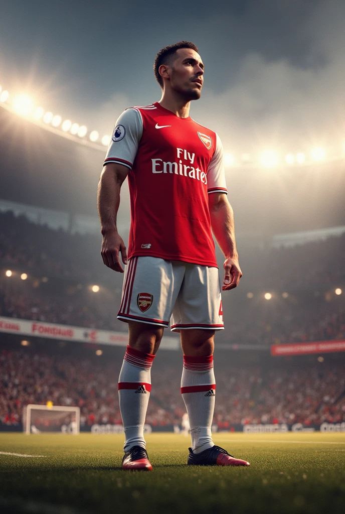 Axel Blaze in the Arsenal shirt