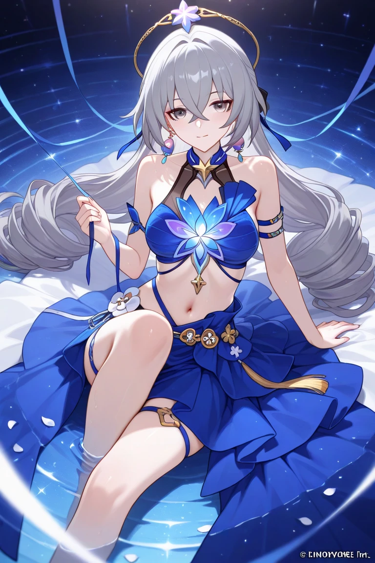 Chica anime con una espada y un vestido en el aire., Diosa del anime, beautiful fantasy anime, Anime fantasy artwork., hermoso arte animework, deidad de pelo blanco, hermoso arte anime, mejor fondo de pantalla de anime 4k konachan, fondo de pantalla de arte anime 8 k, 2. 5 d cgi Anime fantasy artwork., lindo anime waifu con un bonito vestido,feliz