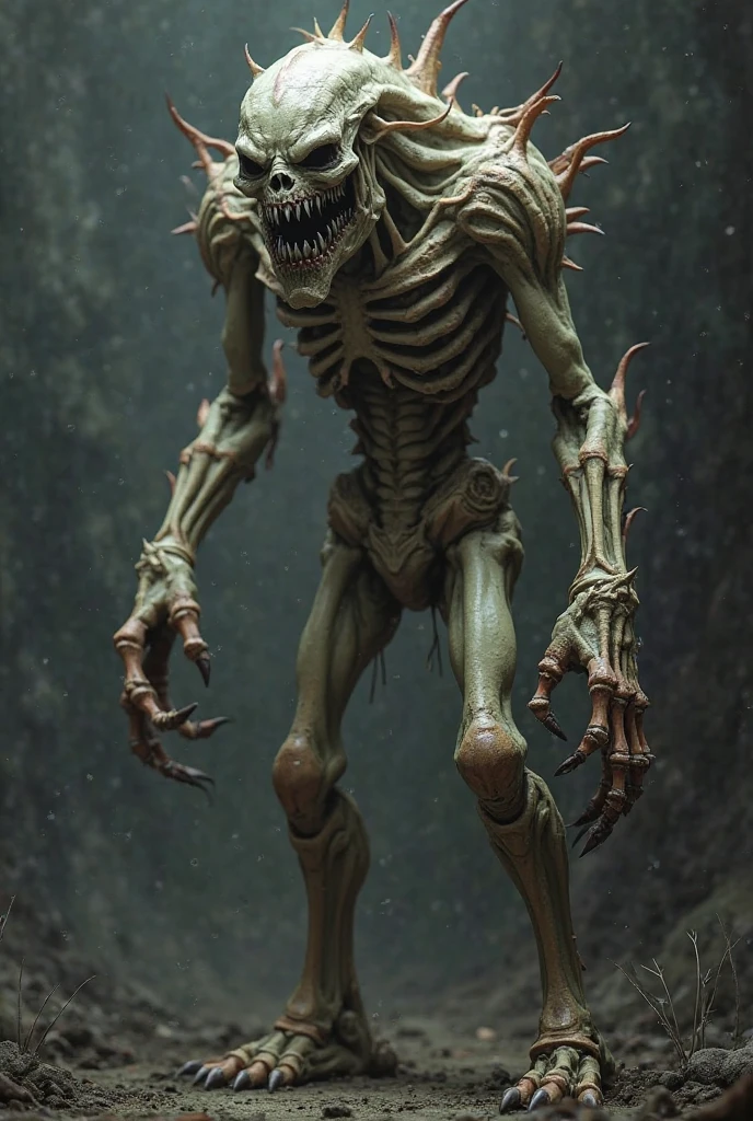 Create a crooked man on all fours