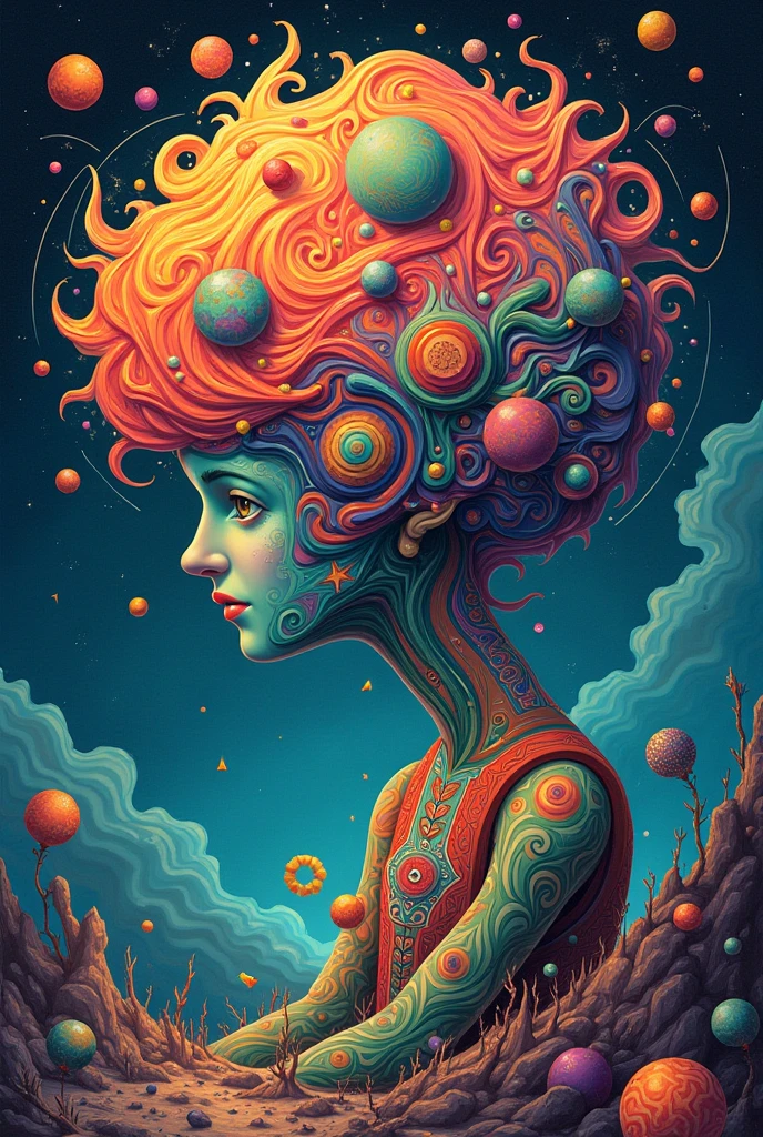 colorpop style, photo photo portrait of the sun surrounded by orbiting planetary moons, blonde pointy hair, natalie shau, mark ryden, alberto seveso, brooke shaden, anna dittmann, flora borsi, 8k resolution, perfect composition, milky way, rainbow color, flying insects, scales, wings, blue, texture, complex, gorgeous, shadow, pastel colors, 3d, Highly detailed, decorated in style, Tim Burton, Dale Chihuly, Xiaolongcheng, Cyril Rolando, by J. Gigue