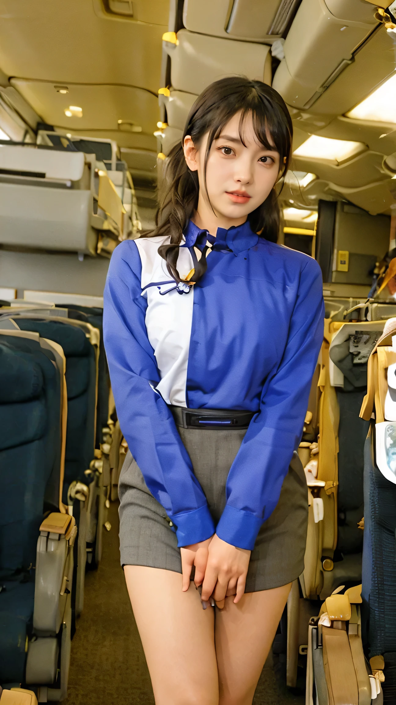 Cabin attendant、Group photo