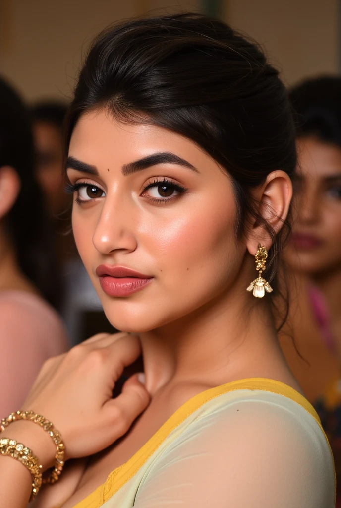 Tamanna bhatia wearing earrings 