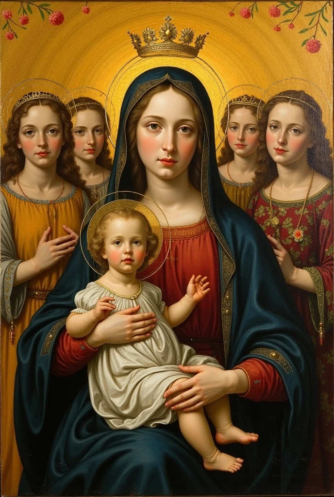 title: "Monalisa and Leonardo: Embracing real life" Description: Imagine uma obra de arte ultra-realista, in 8K resolution, which brings a captivating vision of Mona Lisa. The painting depicts an emotional and intimate scene, where the mysterious and enigmatic figure of the Mona Lisa, famous for her enigmatic smile, is carrying a baby In this detailed and meticulous description, Artificial intelligence captures every nuance of your facial expressions, the subtle traces of your clasped hands, e as sombras suaves que emolduram esta cena de carinho. The painting is so realistic that you can feel the texture of the brushstrokes and see the sparkle in the two characters' eyes., convey genuine and sincere emotion. The combination of realistic painting technique with the precision and detail of artificial intelligence results in a work of art that transcends the imagination, immersing the viewer in an intimate moment between Monalisa and her creator, Leonardo da Vinci. Prepare to be transported to a reality where these two icons meet in an affectionate and eternal embrace. 8k, High definition, hiper-realista, + cinematic plan + dynamic composition, incrivelmente detalhado, Nitidez, detalhes detalhados + noite com luz + perfeccionismo + realismo premiado ((ambient lighting))