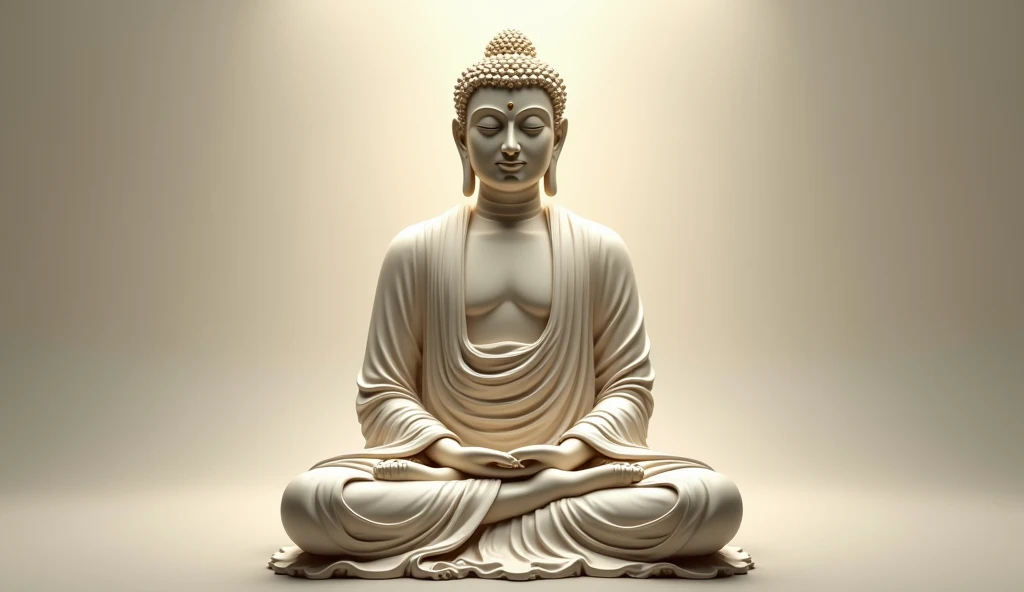 A highly detailed and intricate wood carved Buddha statue, a seated Shakyamuni Buddha, Intricate and skillfully crafted boat-shaped halo and lotus pedestal, serene expression, intricate robes, Detailed depictions of intricate and precise carvings, realistic textures, warm lighting, photorealistic, award winning sculpture, 8k, hyperrealistic, ultra-detailed,